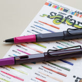 2024 Special Edition Lamy Safari Rollerball Pen, Violet Blackberry