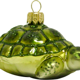 Turtle Glass Ornament