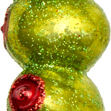 Olive Skewer Glass Ornament