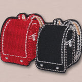 Japanese Embroidered Patch, Randoseru School Backpack