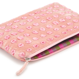 Anke Drechsel Medium Silk Velvet Embroidered Pouch