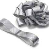 Tartan Pom Pom with Ribbon