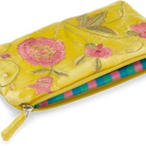 Anke Drechsel Small Silk Velvet Embroidered Pouch