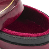 Oval Moulded Leather Box