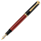 Pelikan M600 Souveran Red Stripe Fountain Pen