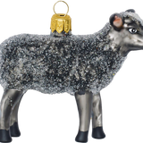 Black Sheep Glass Ornament