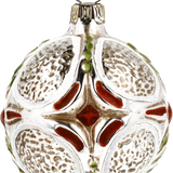 Dainty Cross Glass Ornament