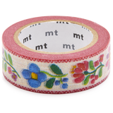 Pink Embroidery MT Washi Tape
