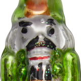 Mini Nutcracker Glass Ornament