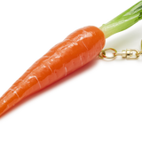 Faux Carrot Keyring