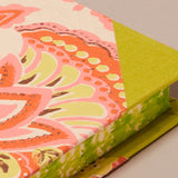 Extra-Thick "Composition Ledger" Wallpaper Collection Notebook, Tropical Paisley