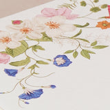 6 Embellished Summer Flower Envelopes
